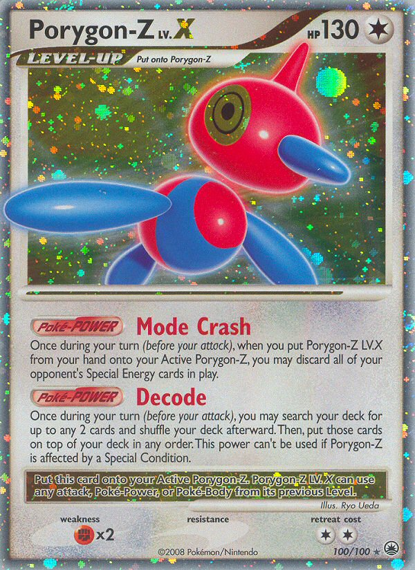 Porygon-Z LV.X 100/100 Rare Holo LV.X