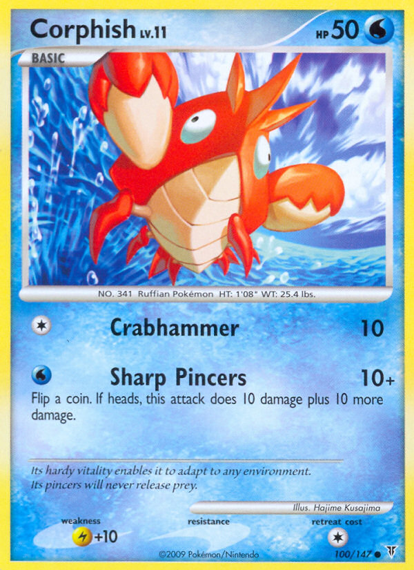 Corphish 100/153 Common