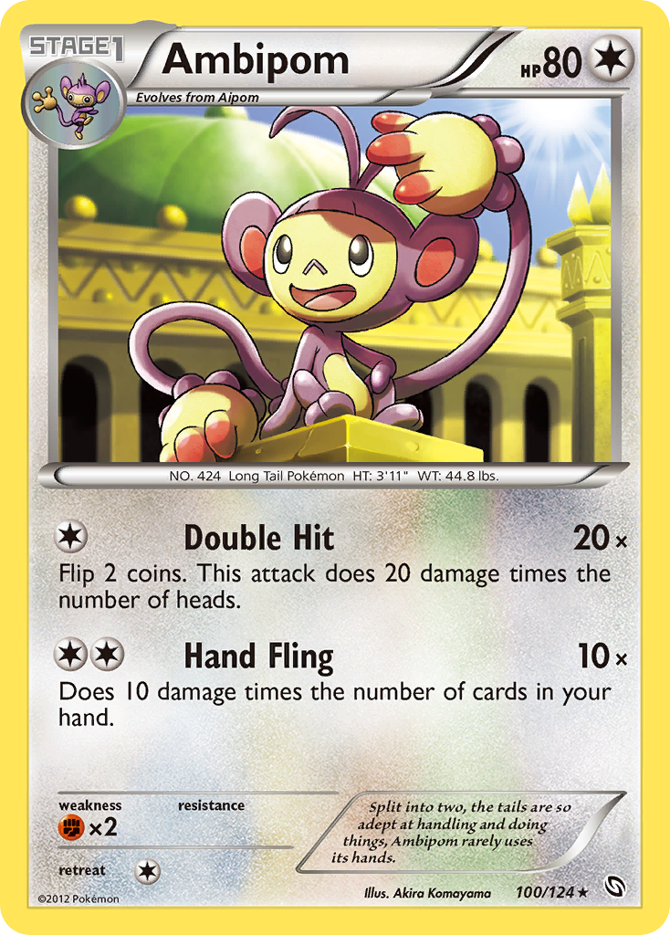 Ambipom 100/128 Rare
