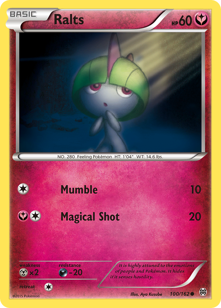 Ralts 100/165 Common