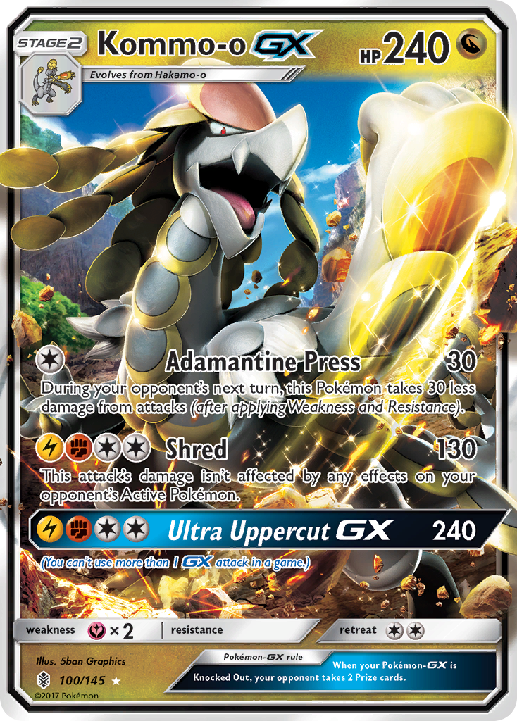Kommo-o-GX 100/180 Rare Holo GX