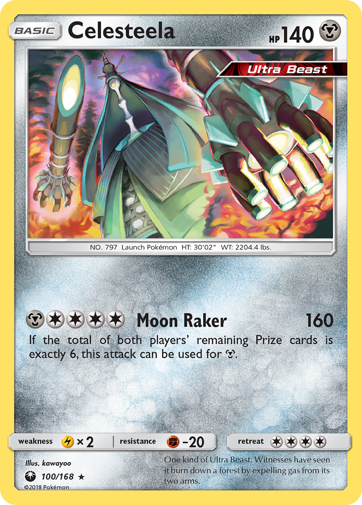 Celesteela 100/187 Rare Holo