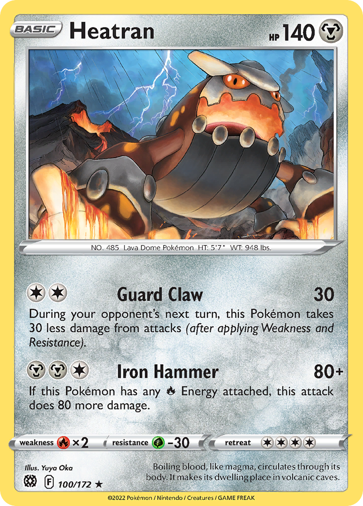 Heatran 100/186 Rare