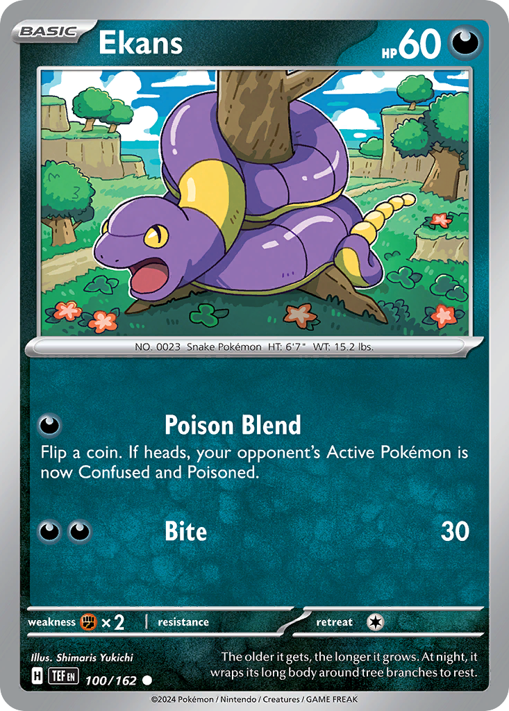 Ekans 100/218 Common