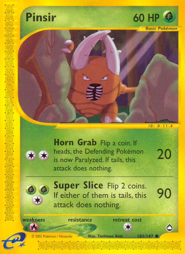 Pinsir 101/182 Common