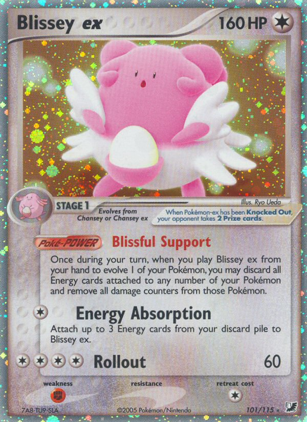 Blissey ex 101/145 Rare Holo EX