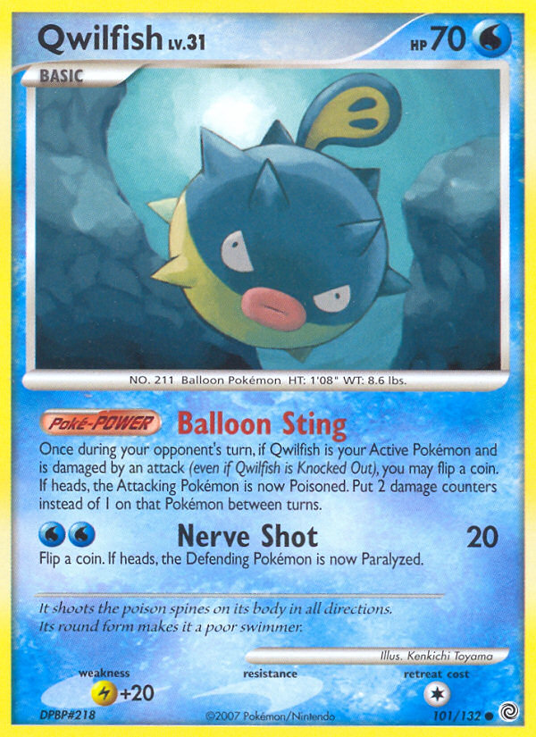 Qwilfish 101/132 Common