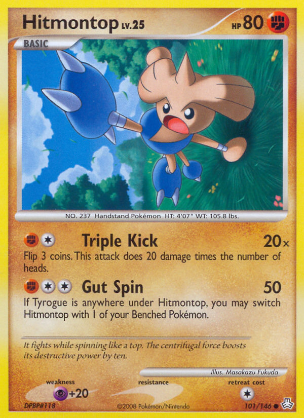Hitmontop 101/146 Common