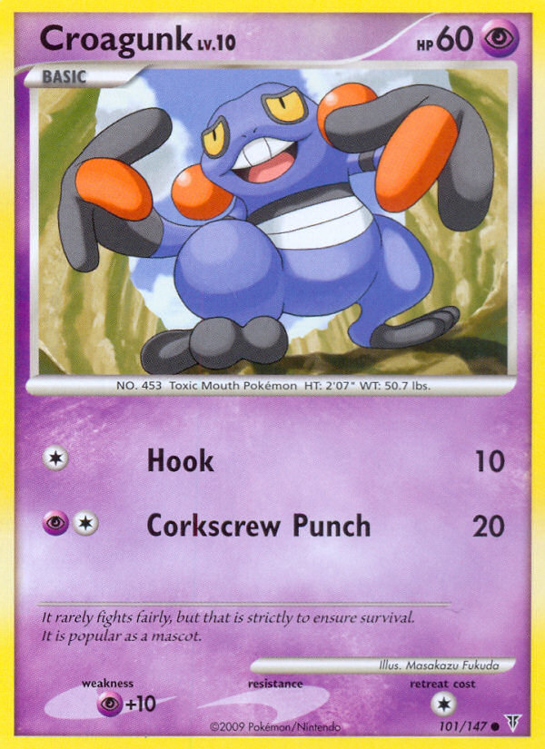 Croagunk 101/153 Common
