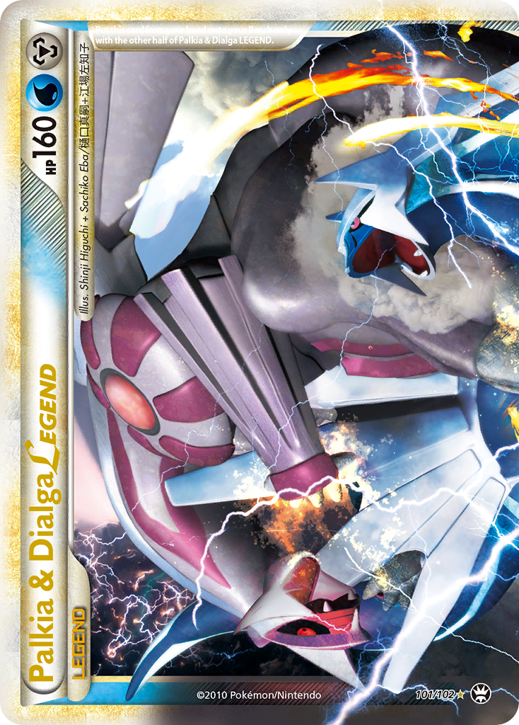 Palkia & Dialga LEGEND 101/103 LEGEND