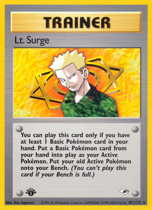 Lt. Surge 101/132 Rare
