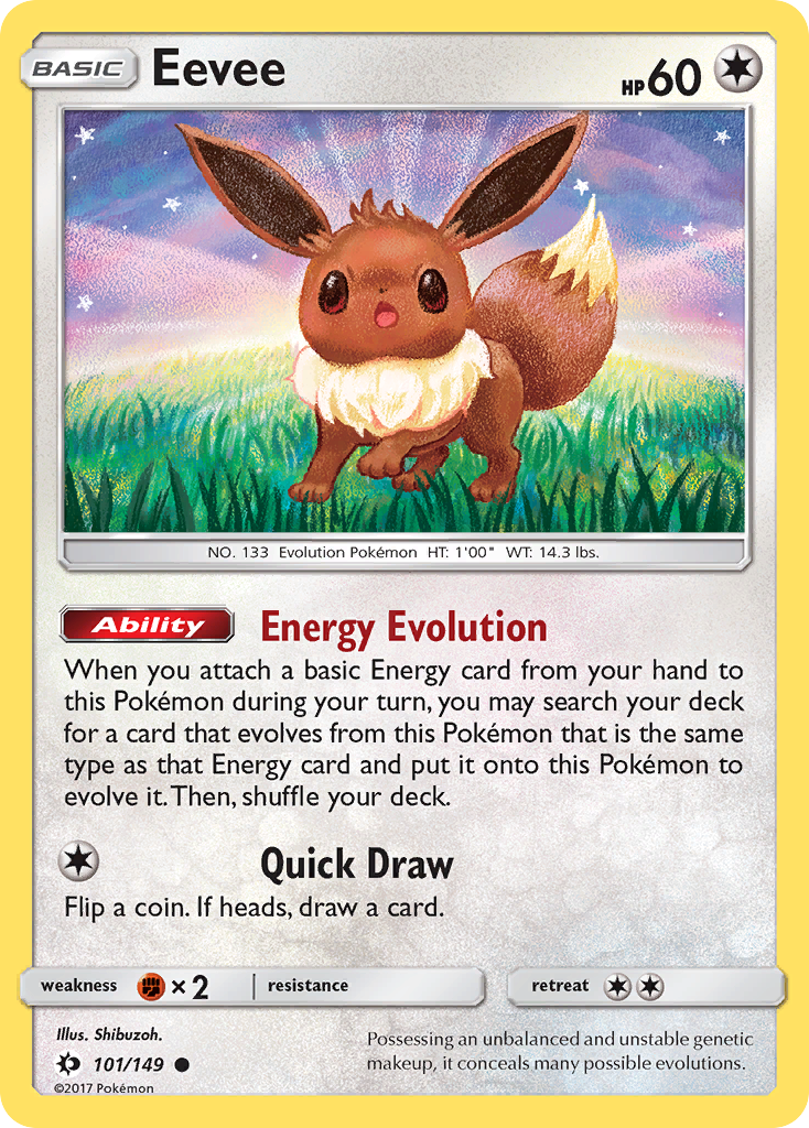 Eevee 101/173 Common