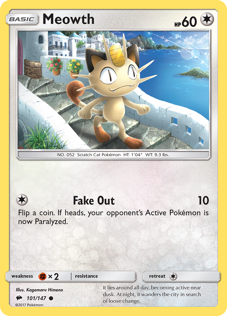 Meowth 101/177 Common