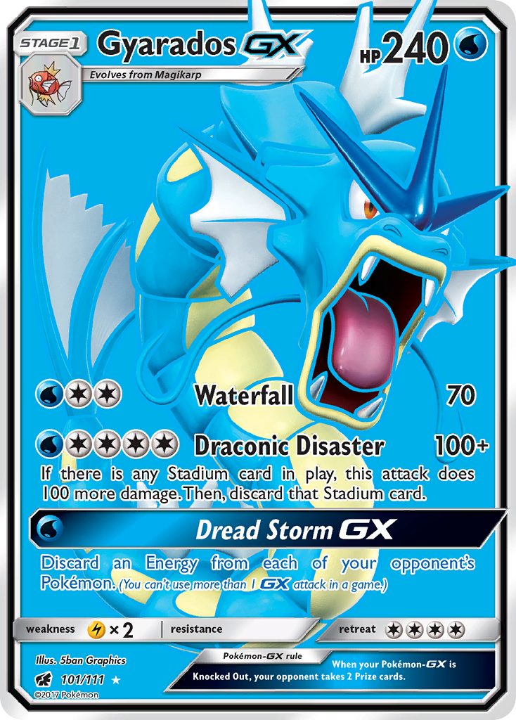 Gyarados-GX 101/126 Rare Ultra