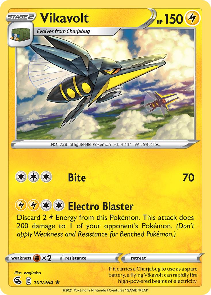 Vikavolt 101/284 Rare