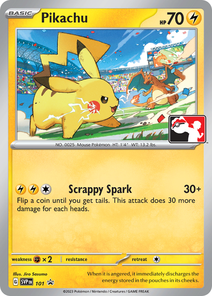 Pikachu 101/196 Promo