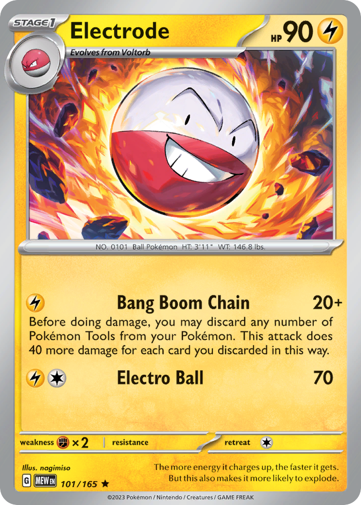 Electrode 101/207 Rare