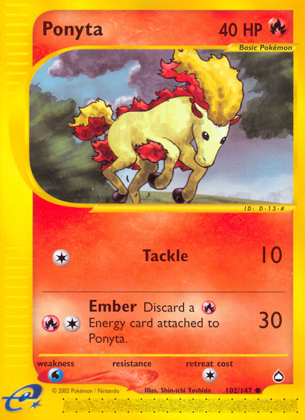 Ponyta 102/182 Common