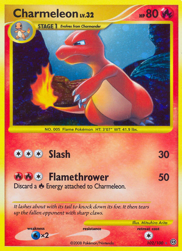 Charmeleon 102/106 Rare Secret