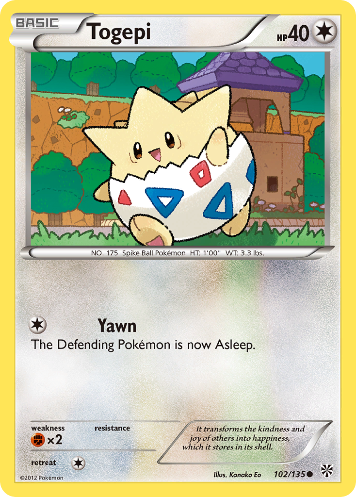 Togepi 102/138 Common