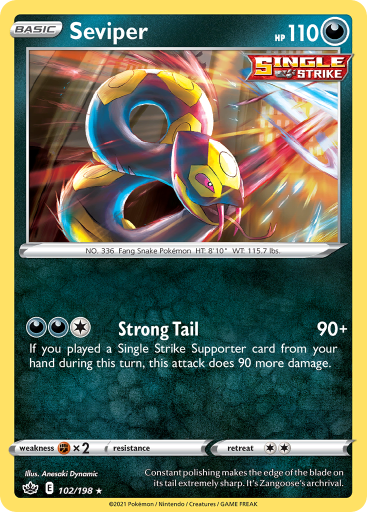 Seviper 102/233 Rare