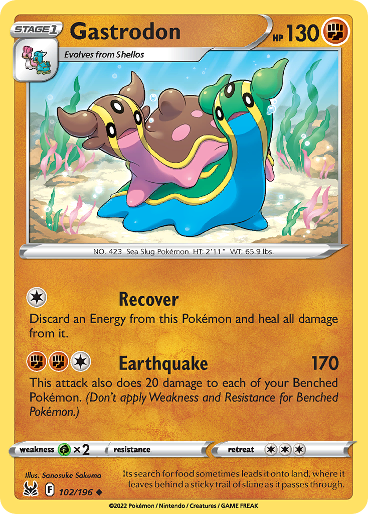 Gastrodon 102/217 Uncommon