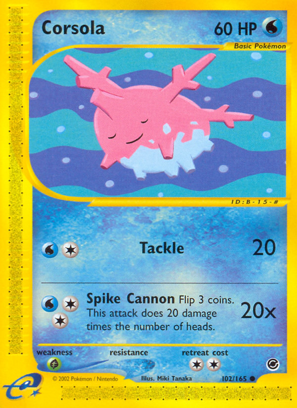 Corsola 102/165 Common