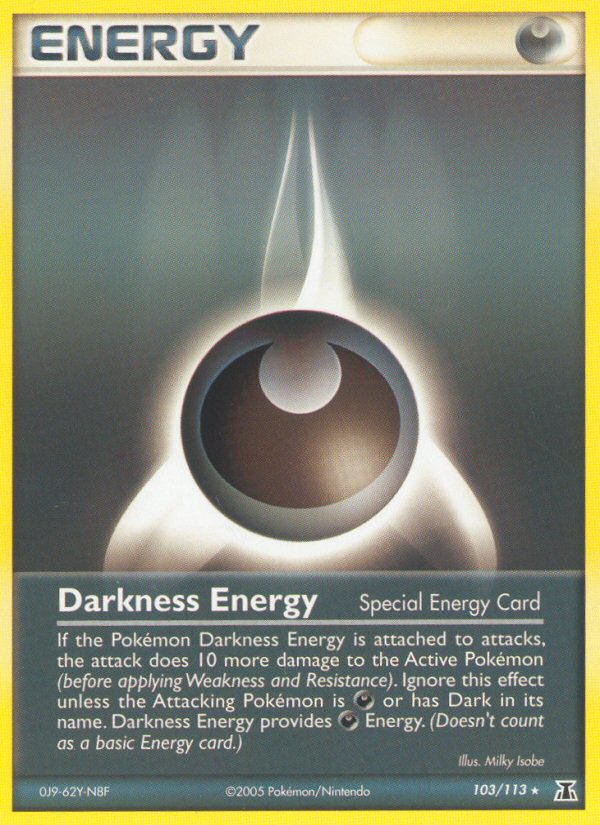 Darkness Energy 103/114 Rare