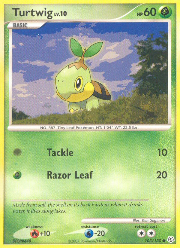 Turtwig 103/130 Common