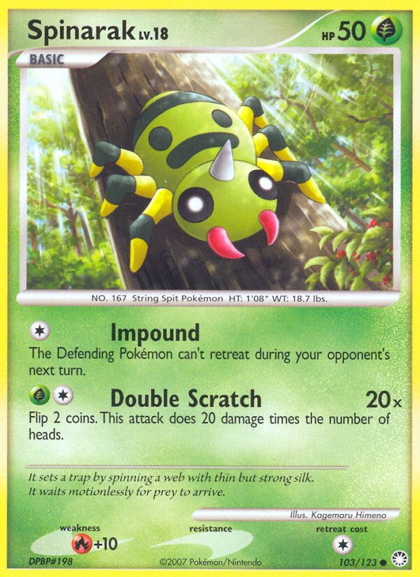 Spinarak 103/124 Common