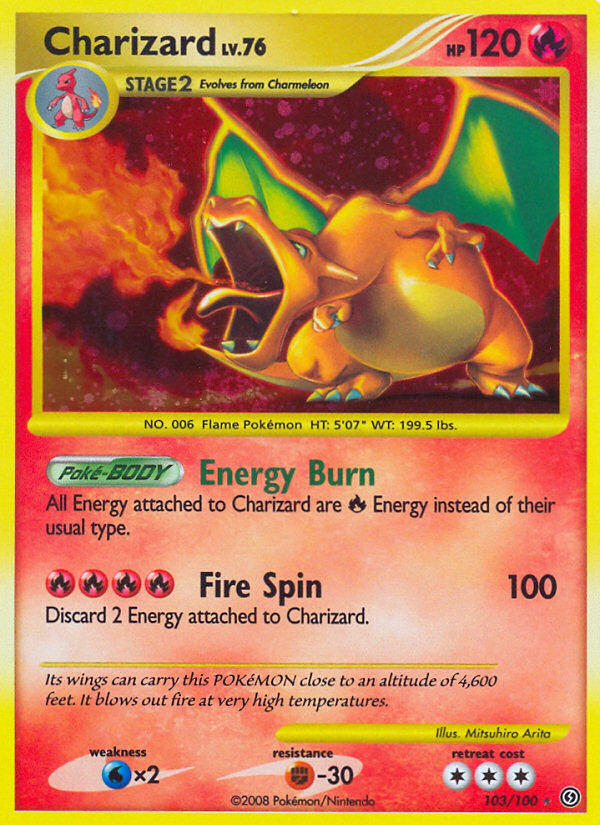 Charizard 103/106 Rare Secret