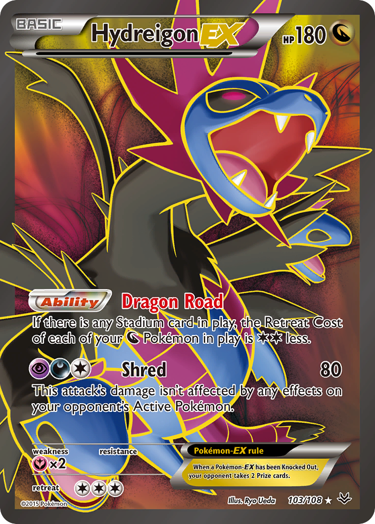 Hydreigon-EX 103/112 Rare Ultra