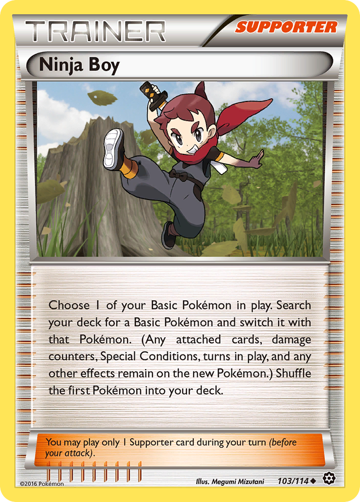 Ninja Boy 103/116 Uncommon
