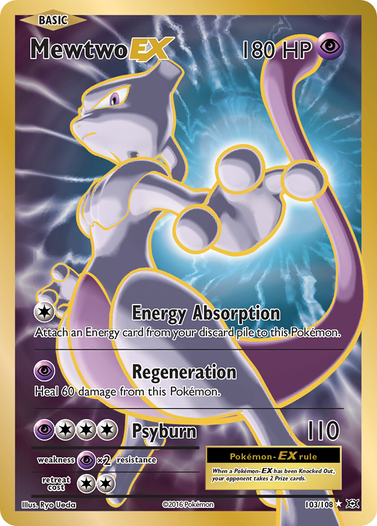 Mewtwo-EX 103/113 Rare Ultra