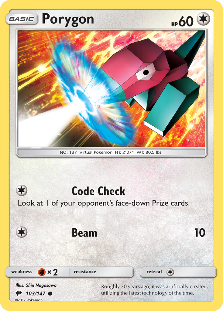 Porygon 103/177 Common