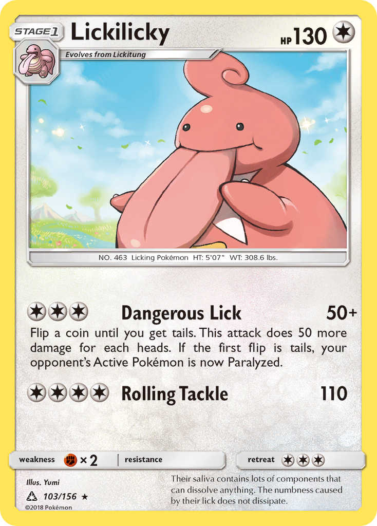 Lickilicky 103/178 Rare