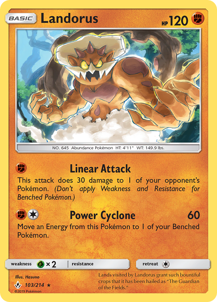 Landorus 103/234 Rare Holo