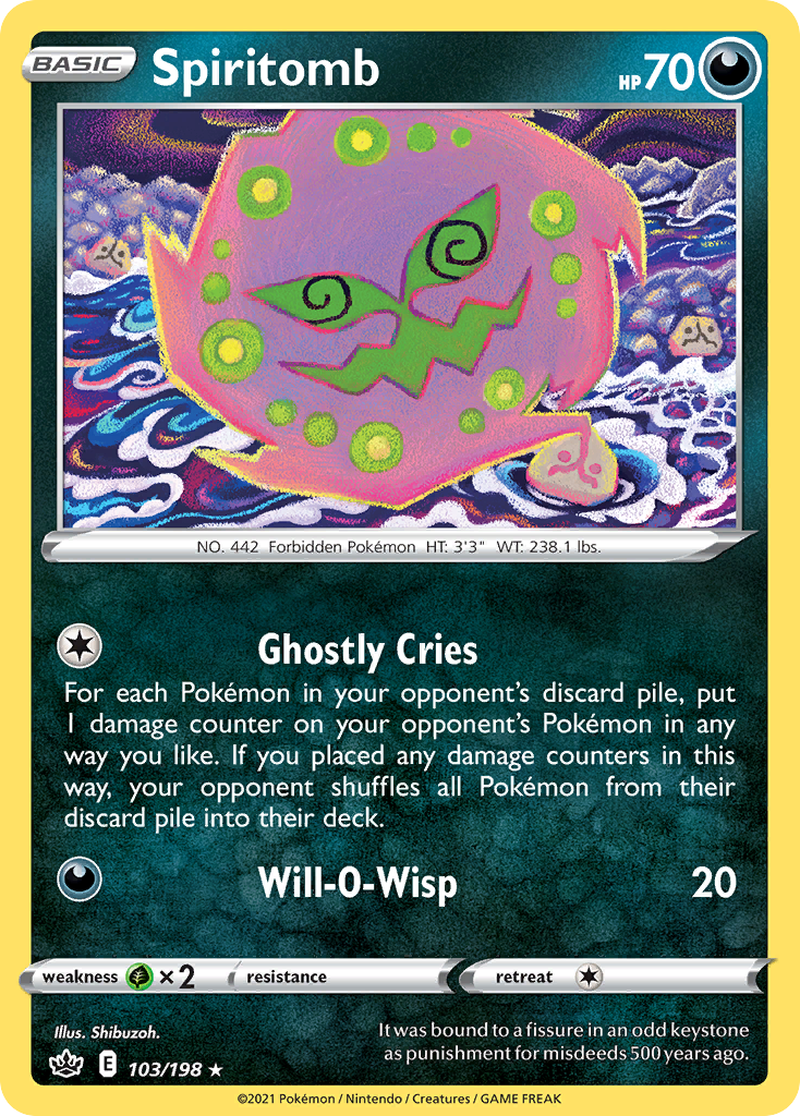 Spiritomb 103/233 Rare
