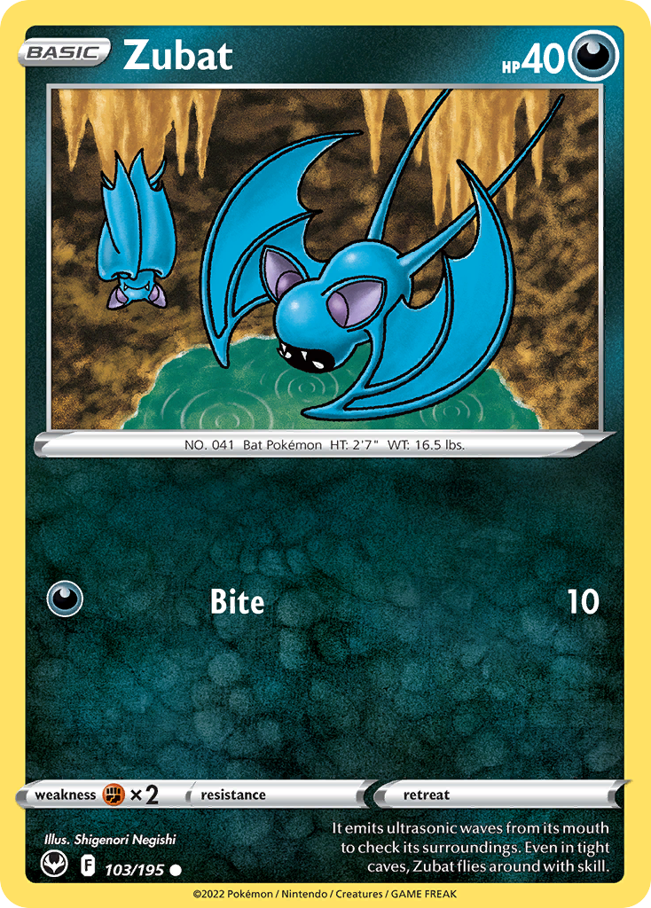 Zubat 103/215 Common