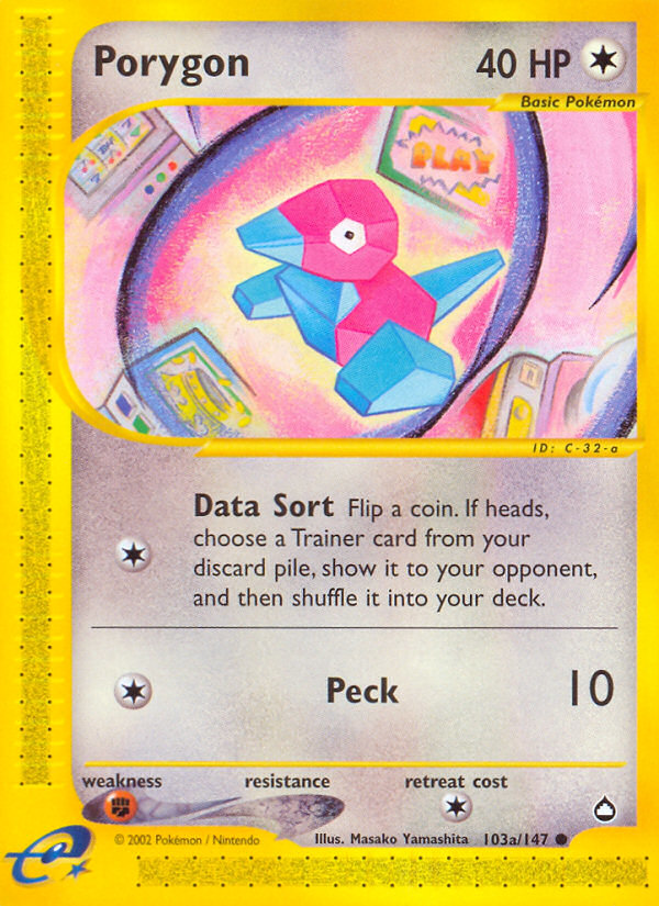 Porygon 103/182 Common