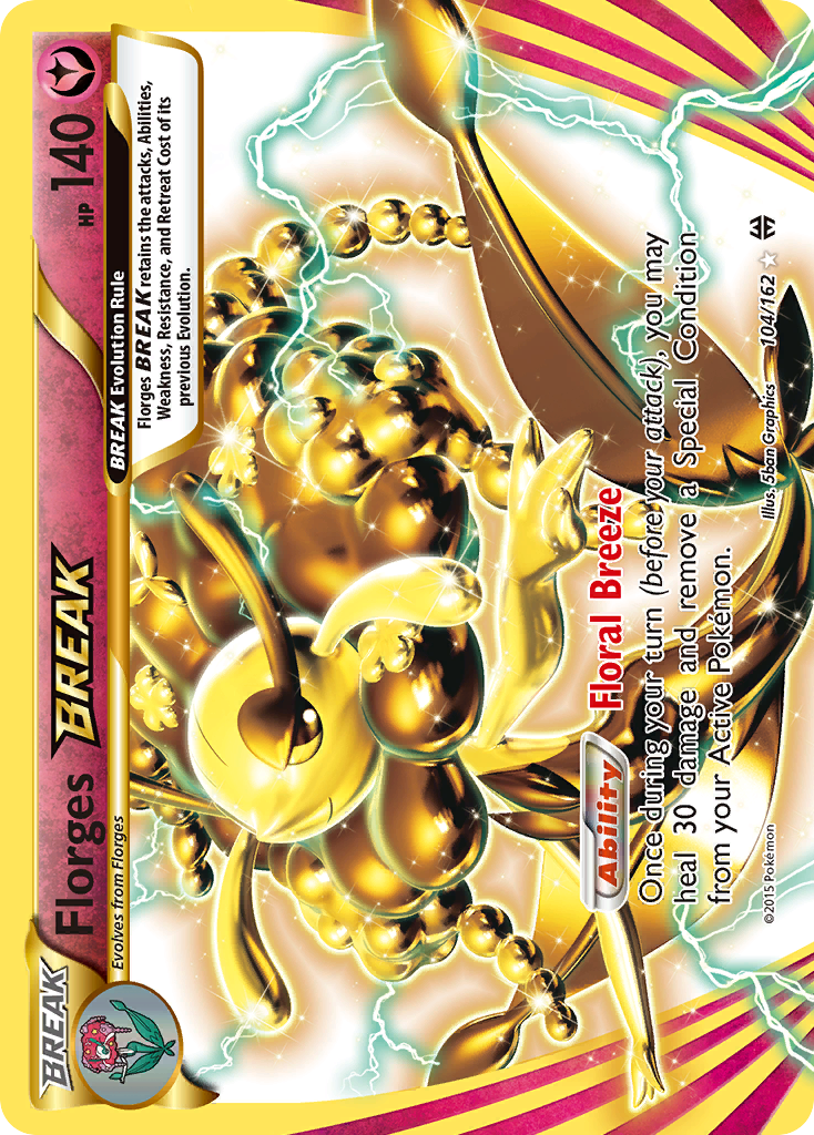 Florges BREAK 104/165 Rare BREAK