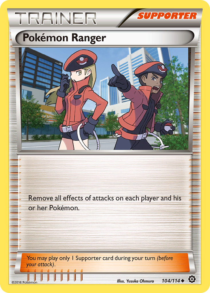 Pokémon Ranger 104/116 Uncommon