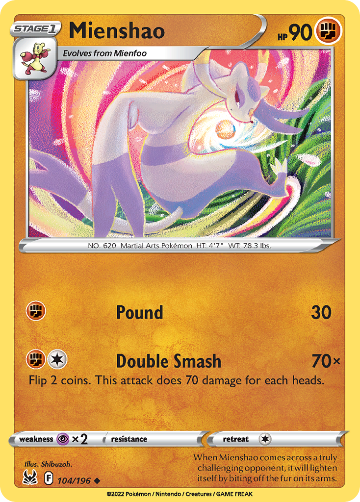 Mienshao 104/217 Uncommon