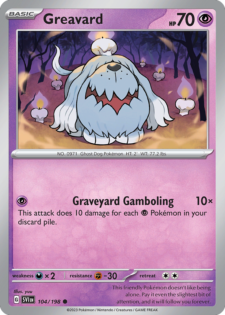 Greavard 104/258 Common