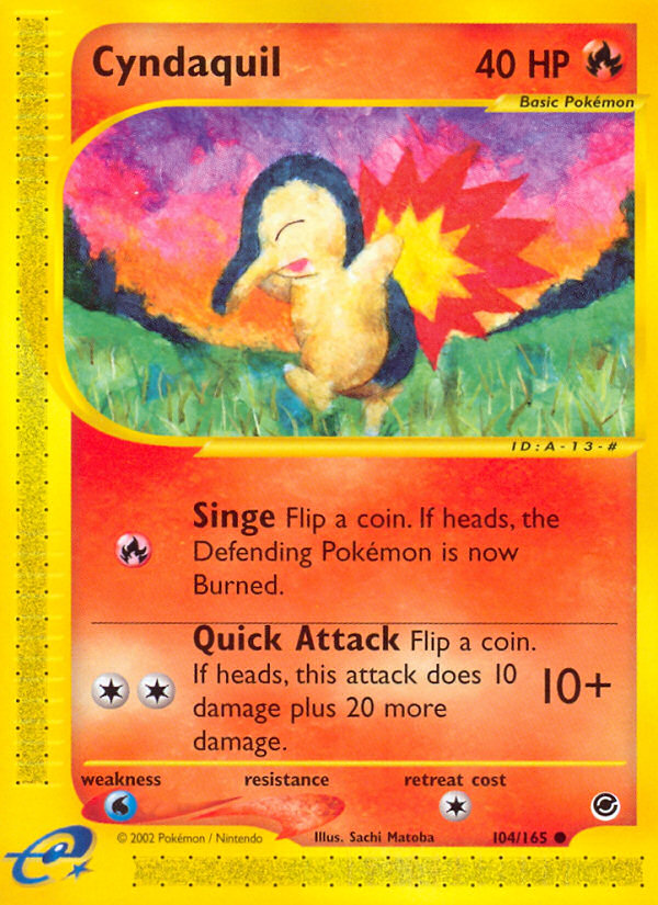 Cyndaquil 104/165 Common