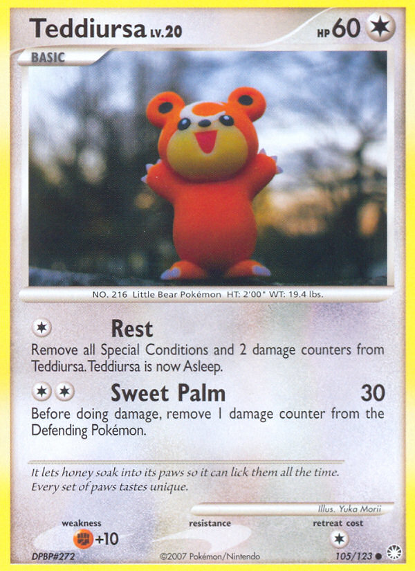 Teddiursa 105/124 Common