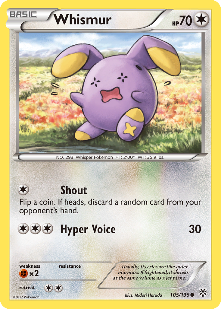 Whismur 105/138 Common