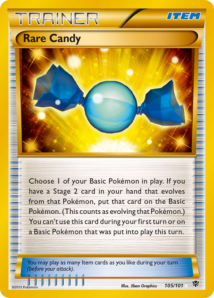 Rare Candy 105/105 Rare Secret