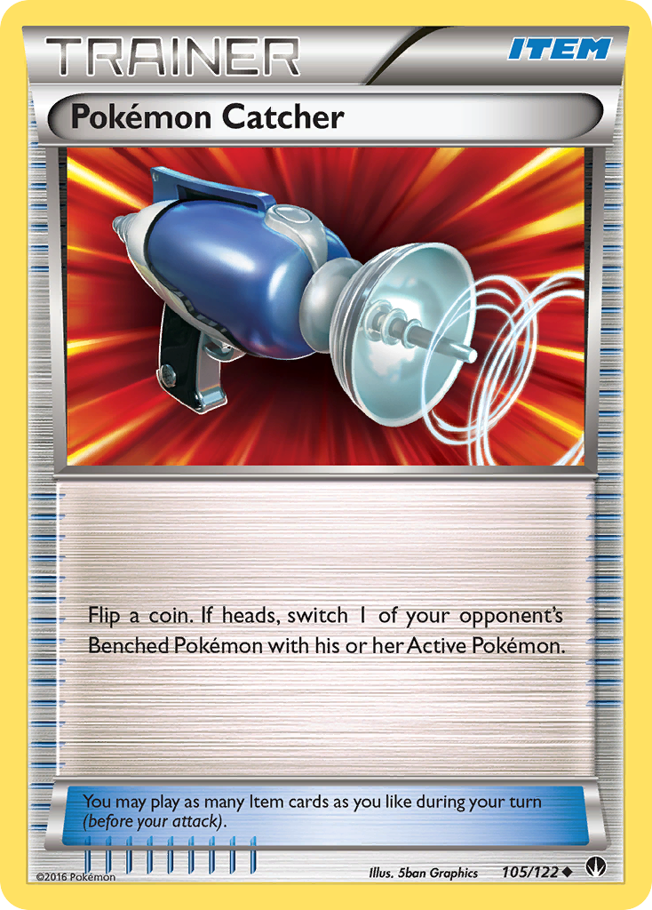 Pokémon Catcher 105/126 Uncommon