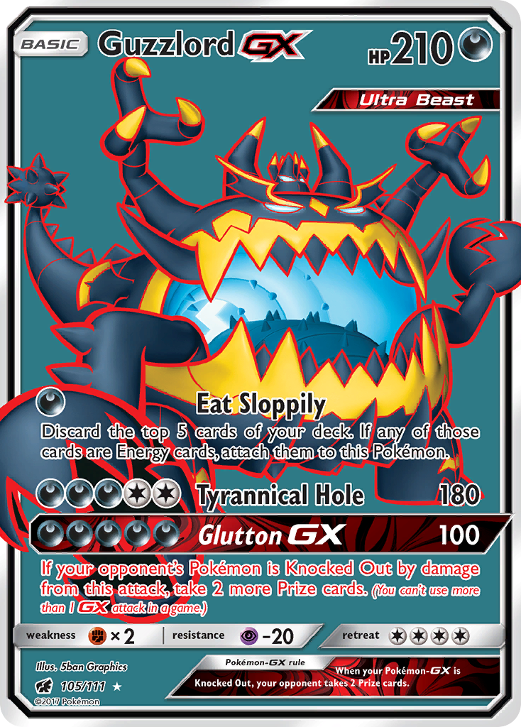 Guzzlord-GX 105/126 Rare Ultra